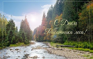 Поздравляем с профессиональным праздником всех работников лесного хозяйства!
