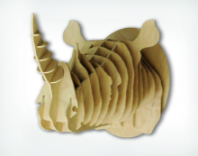 Декор на стену "Носорог"