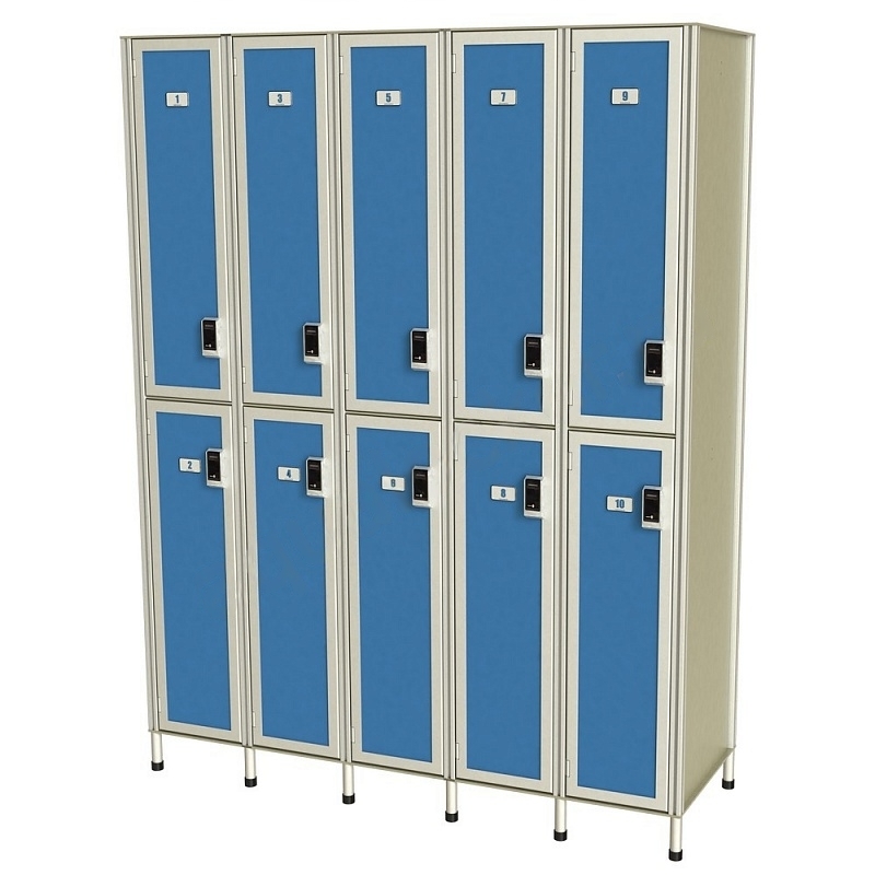 Влагостойкий шкаф для раздевалки 5L Slim