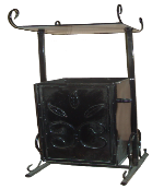 Урна уличная № 8 с крышей