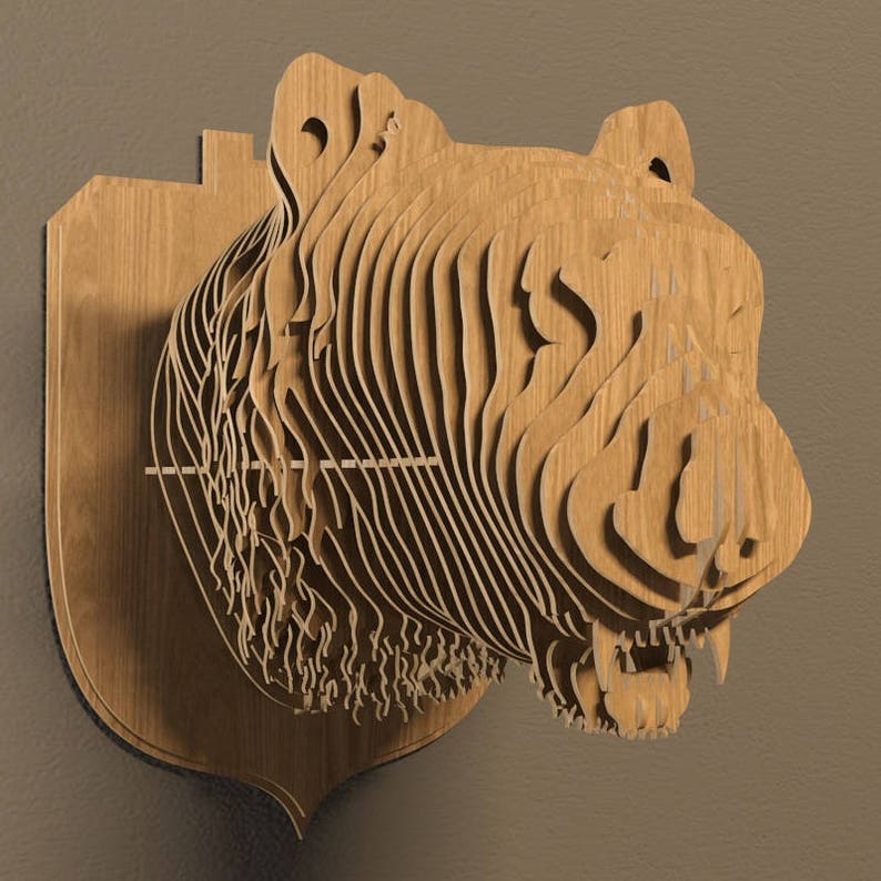 Декор на стену "Тигр"