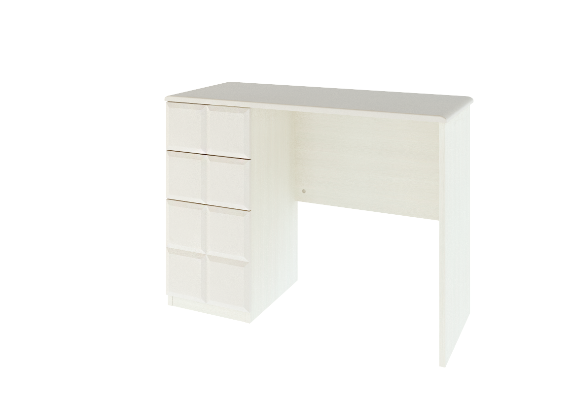 Туалетный столик "Шоколад" ШТСЛ/1 бодега + шагрень платина