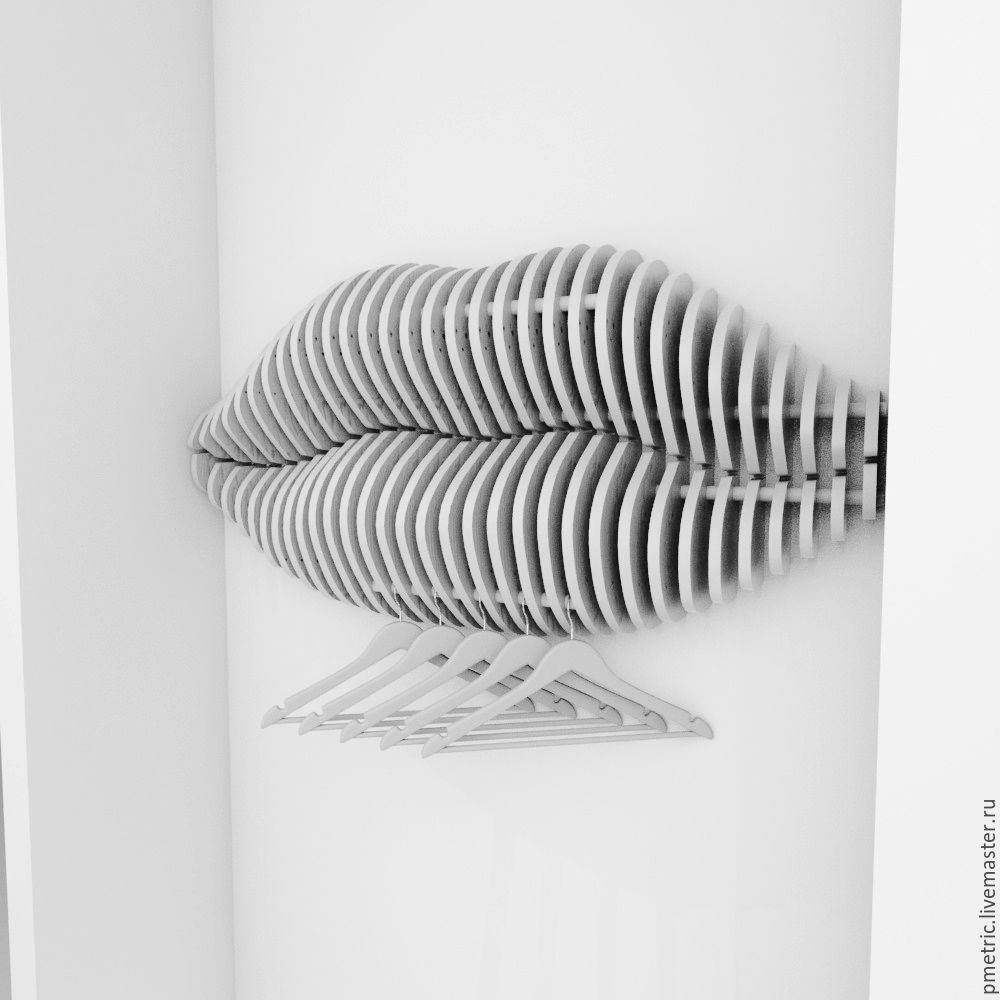 Декоративная вешалка