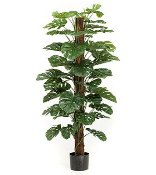 Искусственное растение Монстера на опоре h150