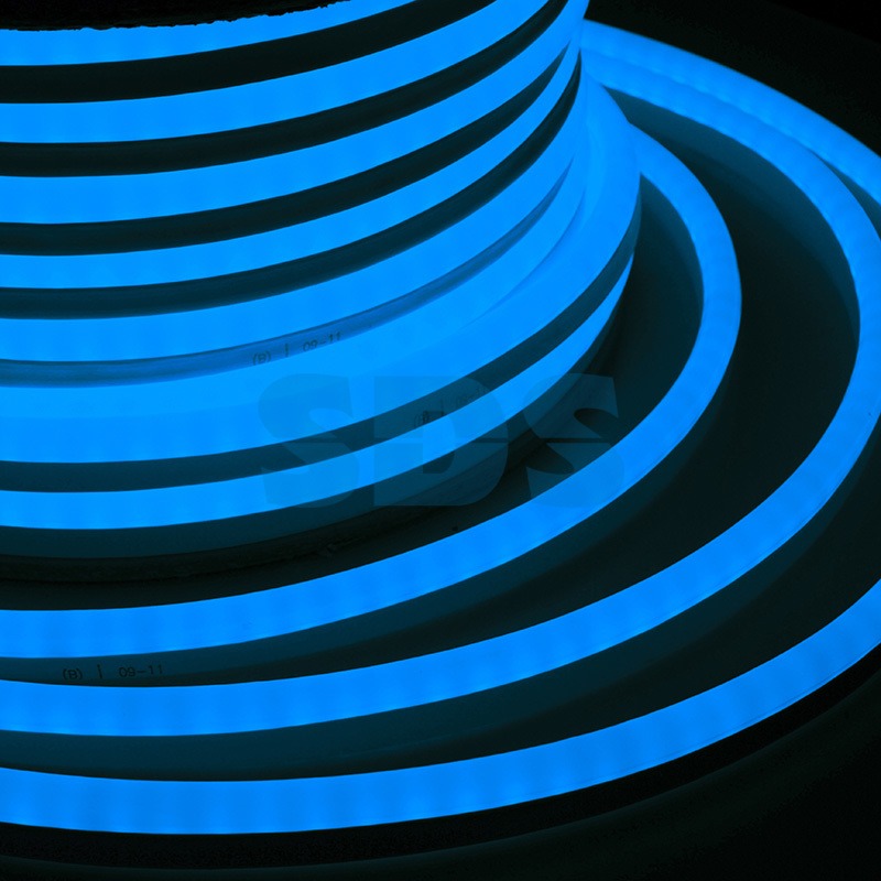 Гибкий Неон LED SMD, синий, 120 LED/м, бухта 50м 131-053