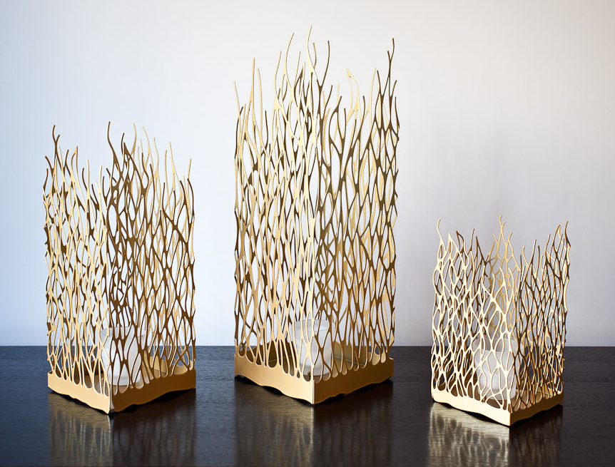 Вырезная напольная лампа