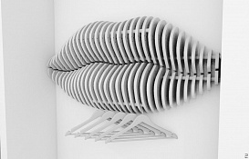 Декоративная вешалка