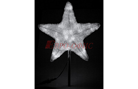 Акриловая светодиодная фигура "Звезда" 	513-455