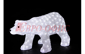 Акриловая светодиодная фигура "Белый медведь" 513-248